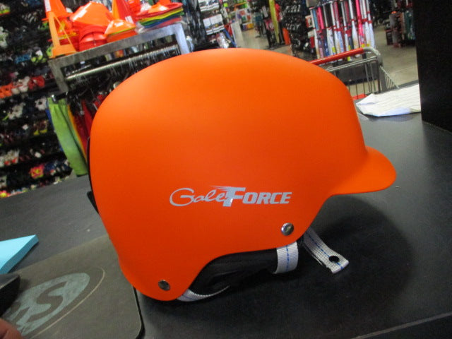 Load image into Gallery viewer, Used Ski Sundries GF-110 Gale Force Ski &amp; Snowboard Helmet Orange Size Small
