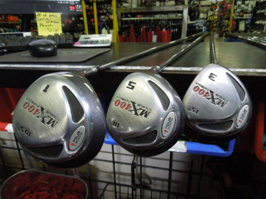 Used Tour Collection MX400 FF 11pc Right Hand Golf Club Set 1D 3,5H 4-9i S,Pw