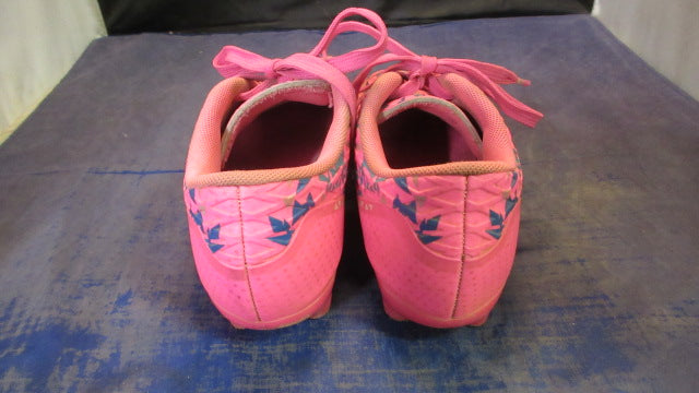 Load image into Gallery viewer, Used Pink Soccer Cleats Youth Size 2.5
