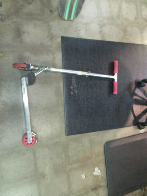 Used Pink Kids Folding Scooter