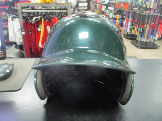 Used Rawlings Black/Green Batting Helmet Size 6 1/2 - 7 1/2 (Has Wear)