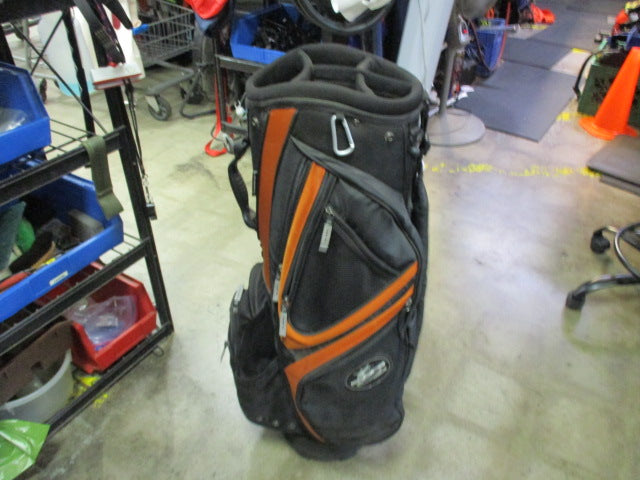 Load image into Gallery viewer, Used Cobra Orange/Black Golf Cart Bag
