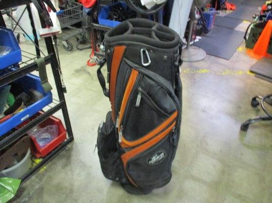 Used Cobra Orange/Black Golf Cart Bag