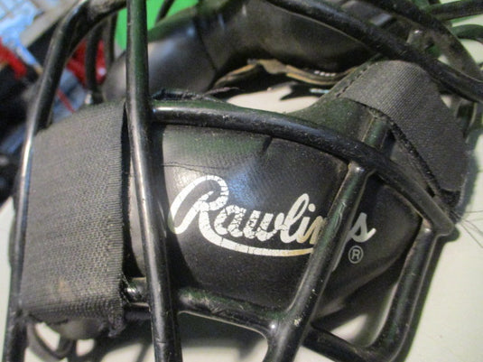 Used Rawlings PWMX Umpire Face Mask