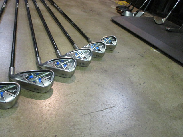 Load image into Gallery viewer, Used Callaway 22 Iron Set 4-PW AW RH Graphite  R Flex
