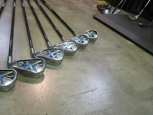 Used Callaway 22 Iron Set 4-PW AW RH Graphite  R Flex
