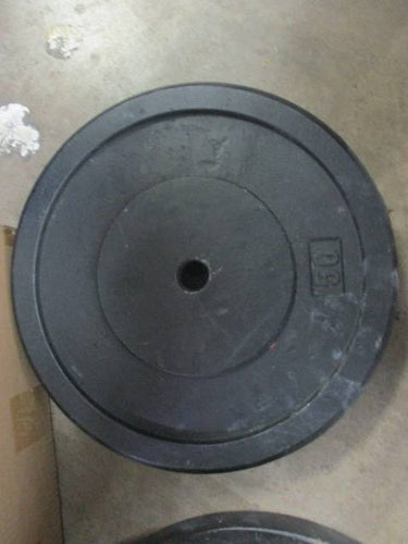 Used 50lb Standard Weight Plate - Black