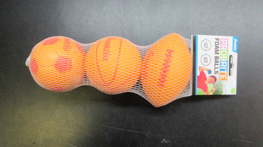New Franklin Micro Pro Brite Foam Ball 3-pack - Orange