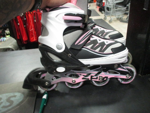 Load image into Gallery viewer, Used 2PM Sports Adjustable Size 3Y - 6Y Light UP Inline Roller Skates
