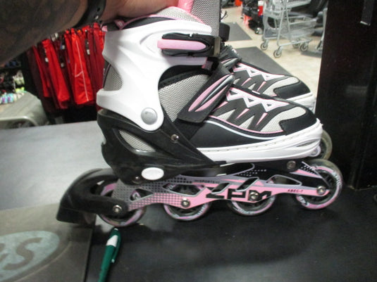 Used 2PM Sports Adjustable Size 3Y - 6Y Light UP Inline Roller Skates