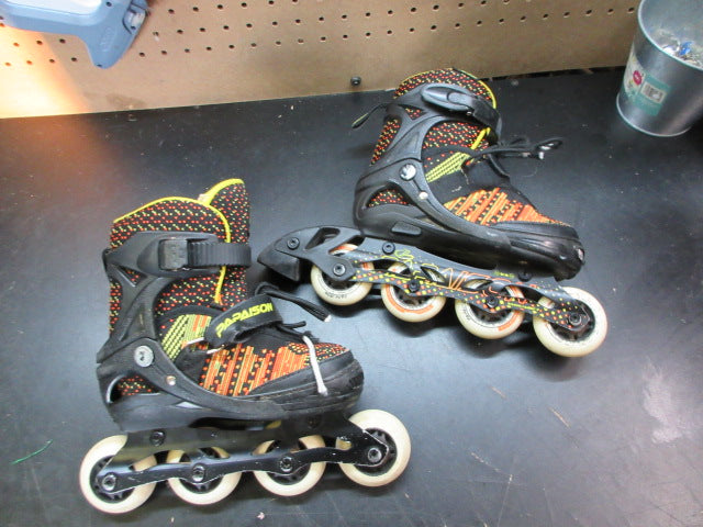 Load image into Gallery viewer, Used Papison Adjustable In-Line Skates - Size 3
