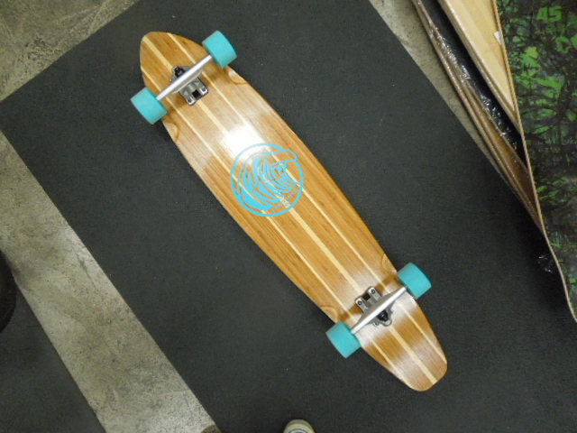 Load image into Gallery viewer, Used Dragon Complete Wood 44" Longboard with Natural Grip and Hellion2 Wheels
