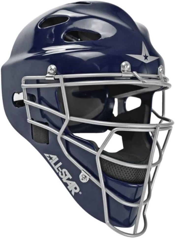 Load image into Gallery viewer, New All-Star Top Star Series Baseball Catcher&#39;s Set Ages 12-16 - Navy
