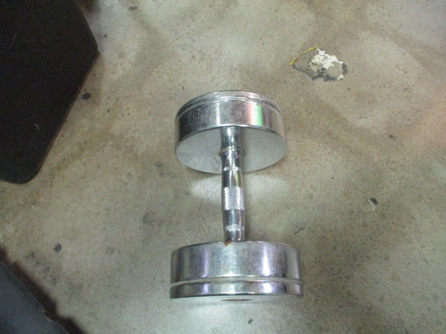 Load image into Gallery viewer, Used 35LB Chrome Dumbbell
