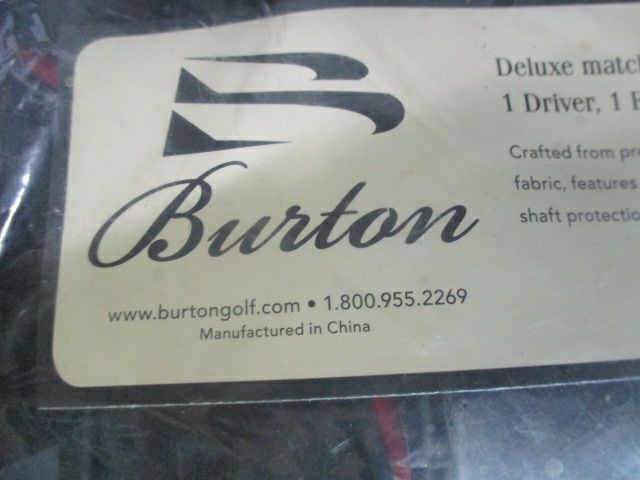 Load image into Gallery viewer, Burton Deluxe Head Cover Set - 1 Driver, 1 Fairway, 2 Hybrid - Still In Bag
