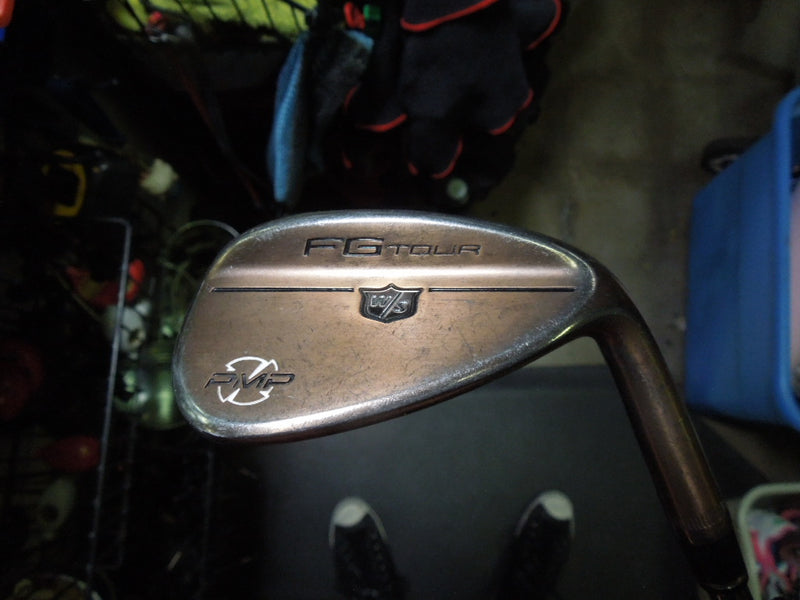 Load image into Gallery viewer, Used Wilson Staff FG Tour PMP 56º 14b Right Hand Sand Wedge with RAW PVD Finish
