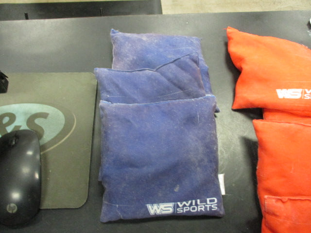 Load image into Gallery viewer, Used Wild Sports Bean Bag Set of 7 (Missing One Blue Bag)
