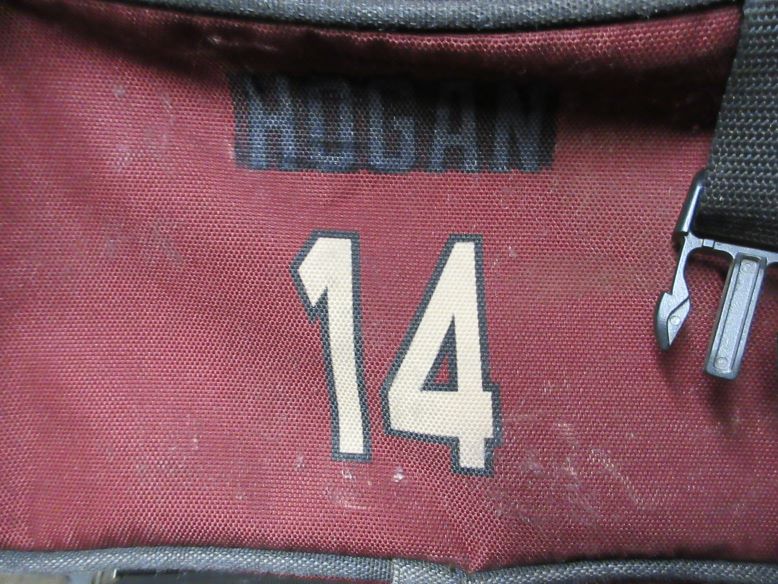 Load image into Gallery viewer, Used Boombah Superpack Bat Bag - small wear on bottom

