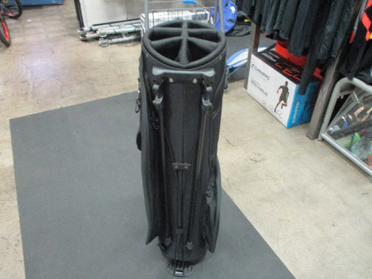 Used Top Flite Black Golf Stand Bag
