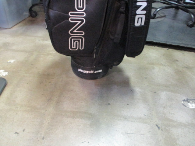Load image into Gallery viewer, Used Ping Retro Black Cart Golf Bag
