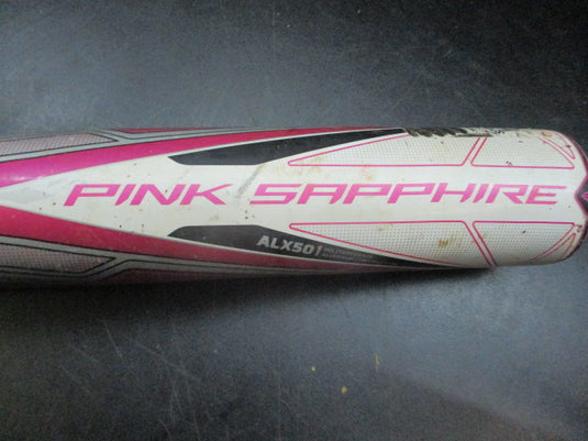 Used Easton Pink Sapphire 28" -10 USSSA Fastpitch Softball Bat