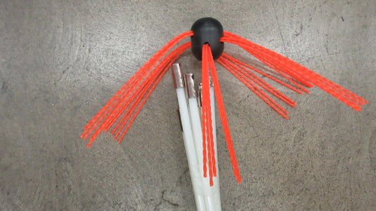 Used Chimney Cleaning Brush Whip Cleaner Rotary System Drill Powered