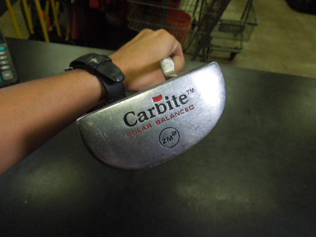 Load image into Gallery viewer, Used Carbite ZM² Polar Balanced Right Hand Mallet Putter SS Mid Slim 2.0 Grip
