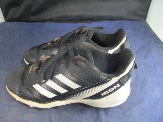 Used Adidas Icon Cleats Youth Size 1 - small wear on cleats