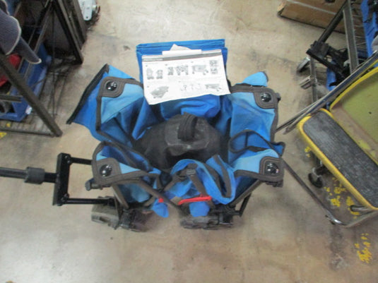 Used ozark trail Blue Wheeled Wagon