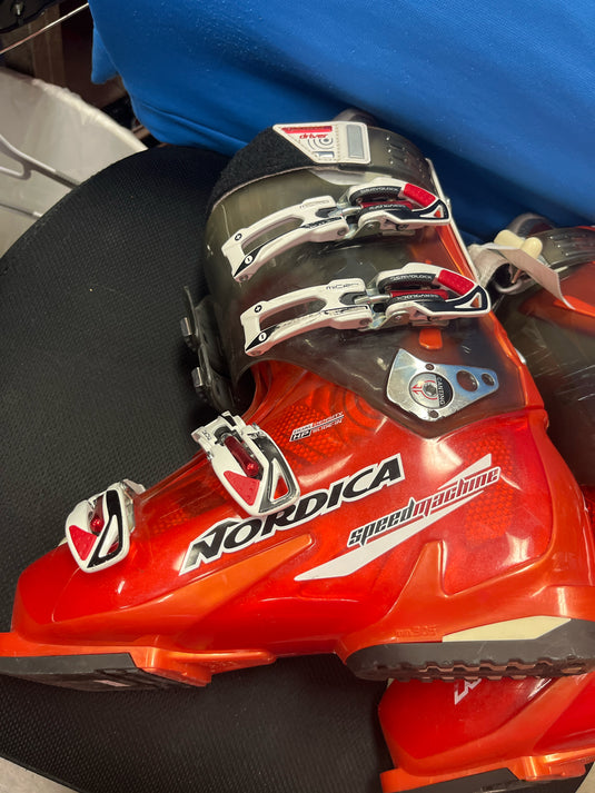 Used Nordica SpeedMachine 12 Size 26.5 Ski Boots