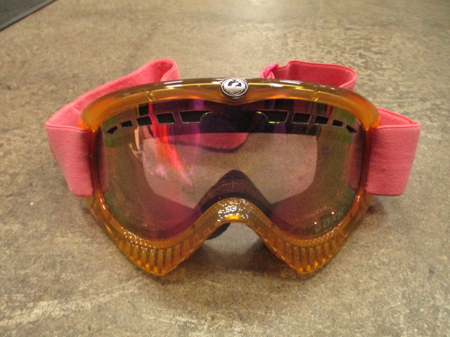 Load image into Gallery viewer, Used Dragon DXS Pink Snow Goggles
