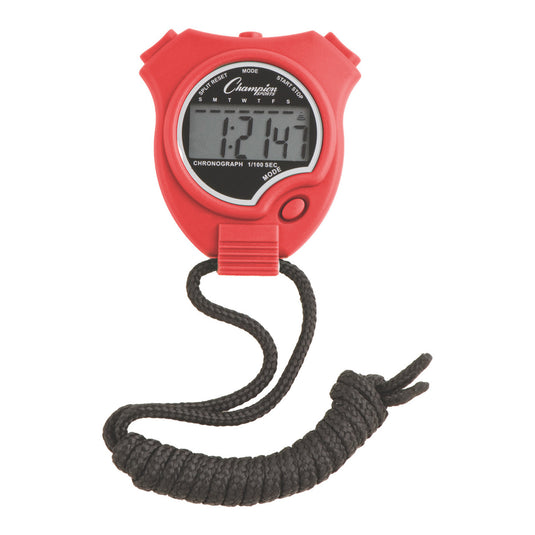 New Champion Stopwatch - Red
