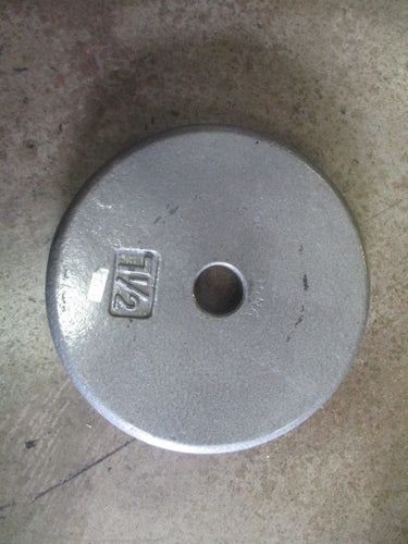 Used 7.5lb Standard Cast Iron Plates