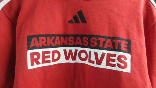 Adidas Arkansas State University Red Wolves Sweatshirt - Size Large
