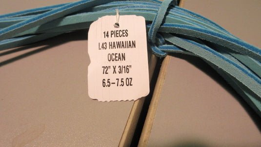 American Leather Hawaiian Ocean Glove Lace 3/16 x 72