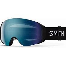 New Smith 4D Mag Black/Chromapop Everyday Blue Mirror Ski Goggles - Medium