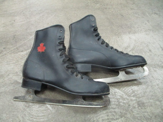 Used Vintage 1960s Canadian Flyer Figure Skates Size 10