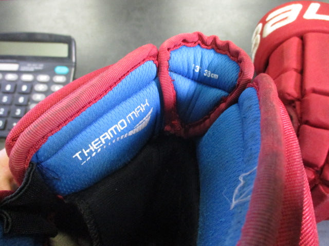 Load image into Gallery viewer, Used Bauer 4-Roll Pro Sr Hockey Gloves Size 13"

