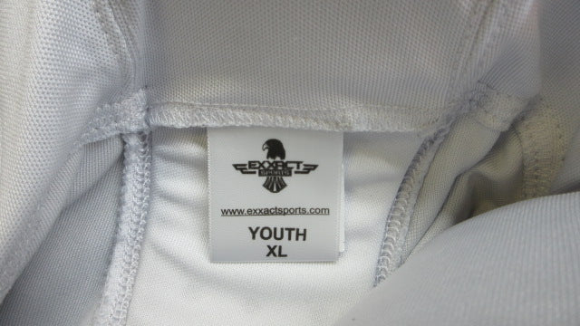 Load image into Gallery viewer, Used Exxact Sports Practice Football Pants Integrated Pads Youth XL - White
