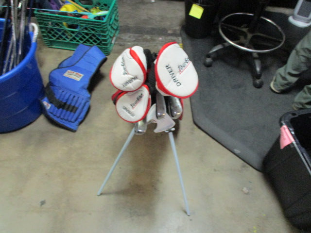 Load image into Gallery viewer, Used Tour Edge HT Max JR  8 Piece Complete Set With Bag Lefty Set
