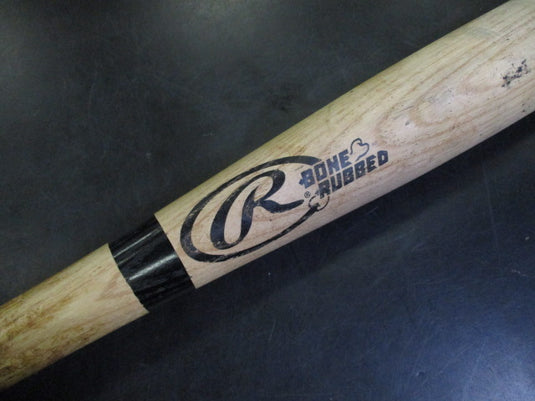 Used Rawlings JM77BR Bone Rubbed Big Stick Wood Bat 34 in 29 oz