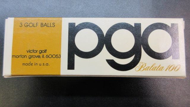 Load image into Gallery viewer, Vintage PGA Balata 100 Golf Balls Set Of 3
