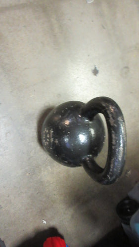 Used Apollo 62LB Cast Iron Kettle Bell