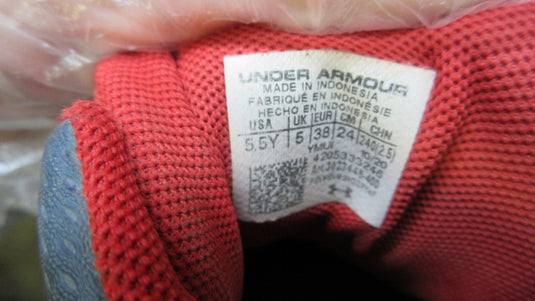 Used Under Armour BH American Flag Baseball Cleats - Size Youth 5.5