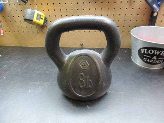 Used 8lb Plastic Dumbbell