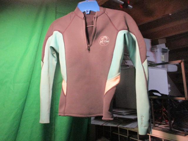 Load image into Gallery viewer, Used Oneill Womens sz 4 top and bottom Wetsuit
