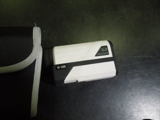 Used Wosports H-100 Golf Rangefinder with Carry Bag