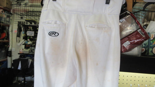 Used Rawlings Open Bottom Baseball Pants - Size Adult Medium