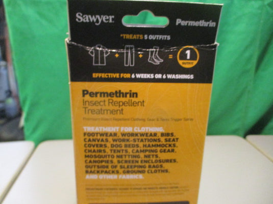 Used Sawyer Permethrin Insect Repellent Treatment - 24fl