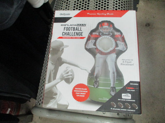 Used GoSports InflataMan 6ft Inflatable Football Reciever